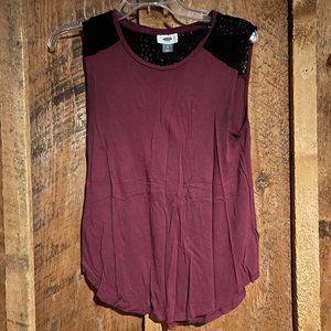 Maroon Tank Top